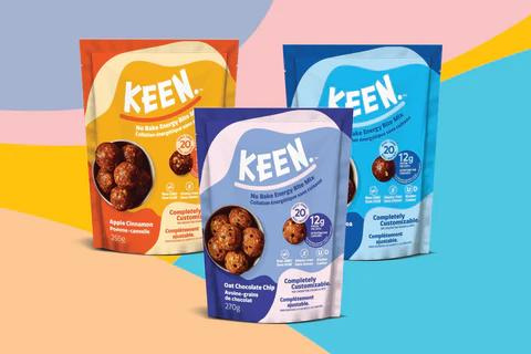 KEEN – Mélanges pour collations énergétiques sans cuisson 