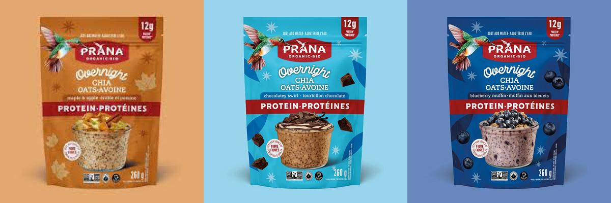 Prana - Overnight Chia riches en protéines 